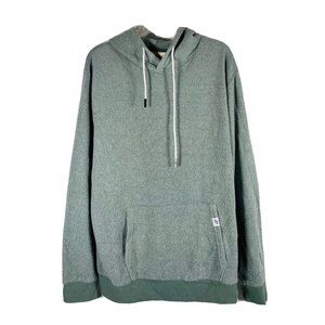 Feat Womens BlanketBlend Pullover Hoodie XL Green